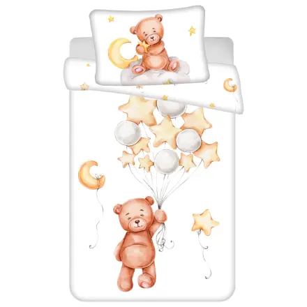 Teddy Bear Cute Children's, Zestaw Poszewek na Kołdrę dla Przedszkolaków zdjęcie produktu