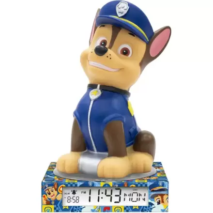 Paw Patrol Lampa 3D z budzikiem termékfotója