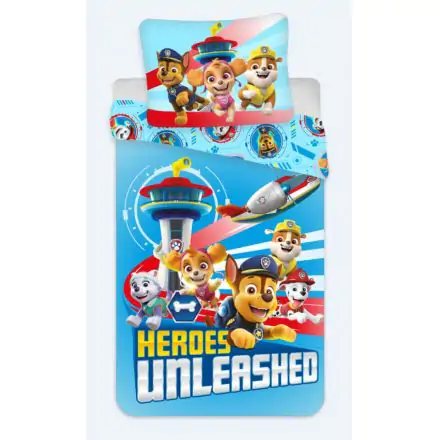 PAW Patrol Poszewka na kołdrę 140x200cm, poszewka na poduszkę 70x90cm microfibre zdjęcie produktu