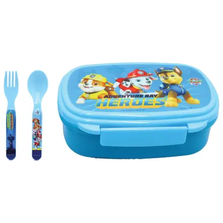PAW Patrol Best Team Pudełko na kanapki + zestaw sztućców zdjęcie produktu