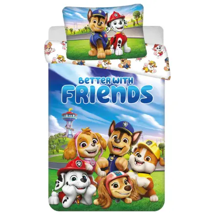 Paw Patrol Better With Friends dla dzieci, przedszkolna poszwa na kołdrę zdjęcie produktu