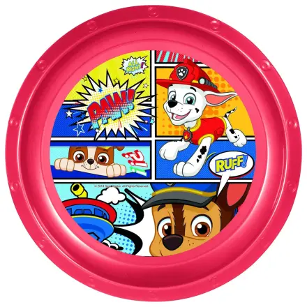 Paw Patrol Comic Plastic Płaski Talerz zdjęcie produktu