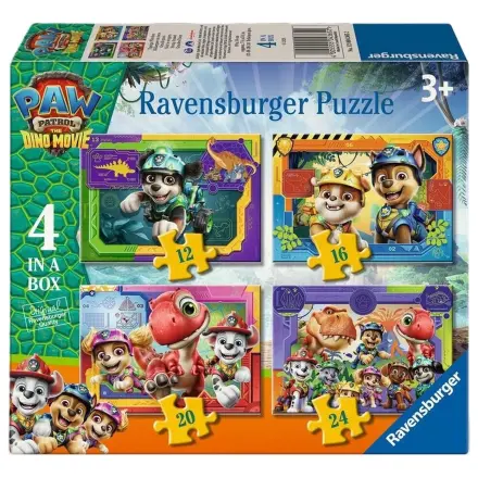 Paw Patrol Dino Movie puzzle 12-16-20-24 elementów zdjęcie produktu