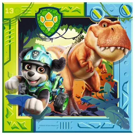 Paw Patrol Dino Movie puzzle 3x49 elementów zdjęcie produktu