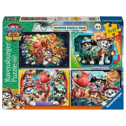 Paw Patrol Dino Movie puzzle 4x42 szt. zdjęcie produktu