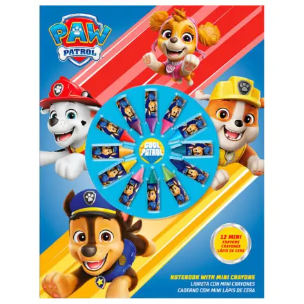 Paw Patrol Duty Calls notatnik + zestaw mini kredek zdjęcie produktu