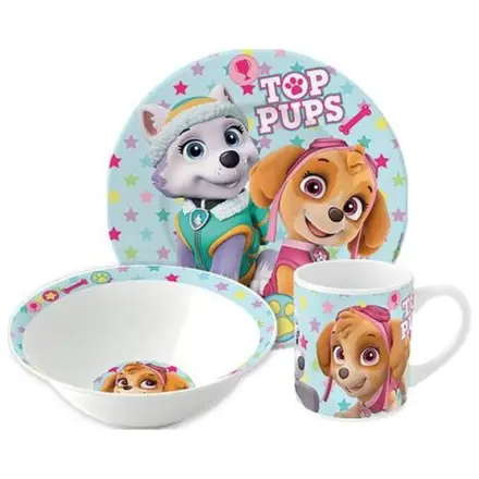 Paw Patrol Girl Stars porcelanowy zestaw naczyń obiadowych zdjęcie produktu