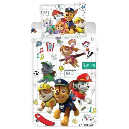 Paw Patrol Grid poszewka na kołdrę dla dziecka, przedszkolaka zdjęcie produktu