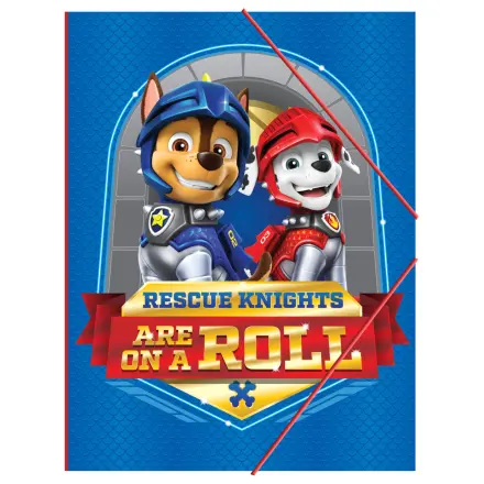 Paw Patrol Knights Teczka z Gumką A/4 zdjęcie produktu