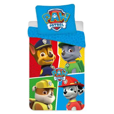 Paw Patrol Mikrofibrowa Poszwa na kołdrę 140x200cm, Poszewka na poduszkę 70x90cm zdjęcie produktu
