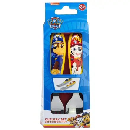 PAW Patrol Rescue Pups Metal Ergo zestaw sztućców - 2 sztuki zdjęcie produktu