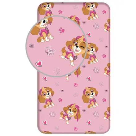 Prześcieradło z gumką Paw Patrol Skye 90x200 cm zdjęcie produktu