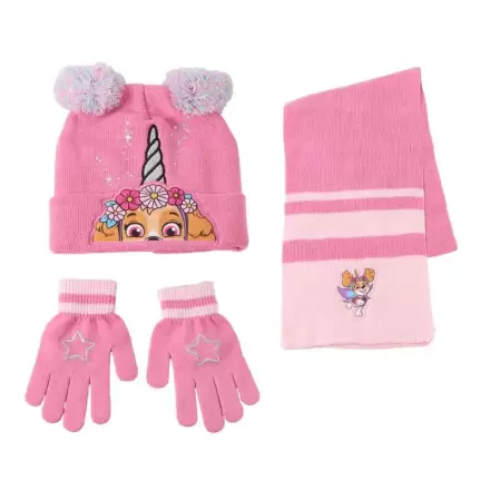 Psi Patrol Skye zimowy zestaw snood czapka rękawiczki zdjęcie produktu