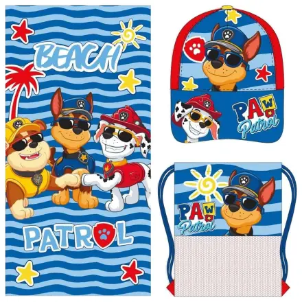 Zestaw Paw Patrol ręcznik, torba i czapka zdjęcie produktu