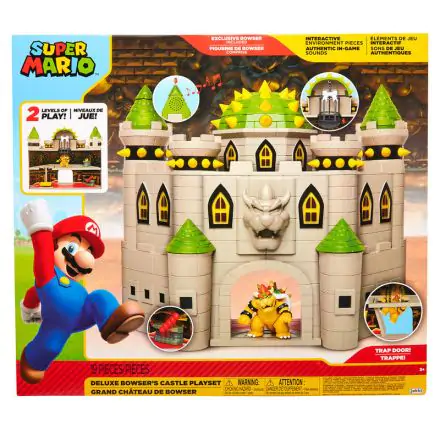 World of Nintendo Super Mario Deluxe Playset Zamek Bowser termékfotója