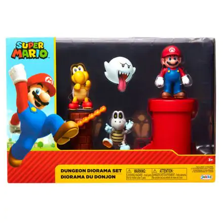 World of Nintendo Super Mario Diorama Set Dungeon - Zestaw Diorama Loch termékfotója