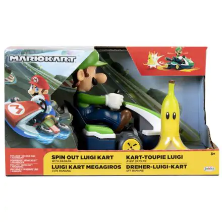 Mario Kart spinout Figurka Luigi Kart 6 cm termékfotója