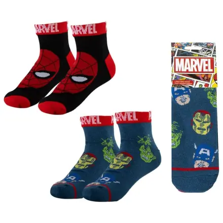 Marvel Skarpetki 2-pak Krótkie 38-45 zdjęcie produktu