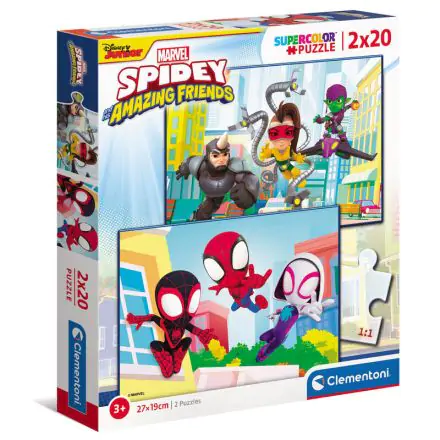 Marvel Spidey i Super-Kumple puzzle 2x20 elementów termékfotója