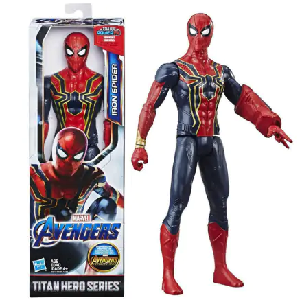 Marvel Avengers Iron Spider Figurka Titan Hero 30 cm termékfotója