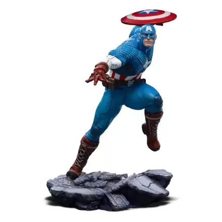 Marvel BDS Art Scale Statua 1/10 Kapitan Ameryka 22 cm termékfotója