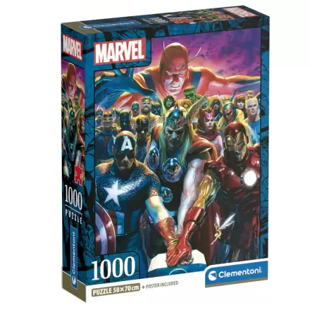 Marvel Avengers puzzle 1000 elementów termékfotója