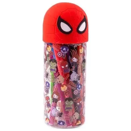 Spider-Man Marvel 18-elementowy zestaw flamastrów w stojaku 3D zdjęcie produktu