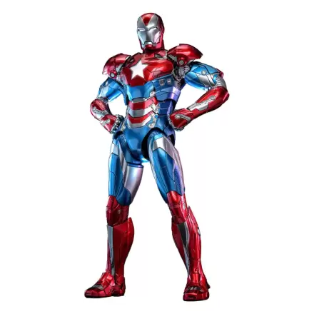 Marvel Comic Diecast Masterpiece Figurka Akcji 1/6 Iron Patriot Hot Toys Exclusive 32 cm termékfotója