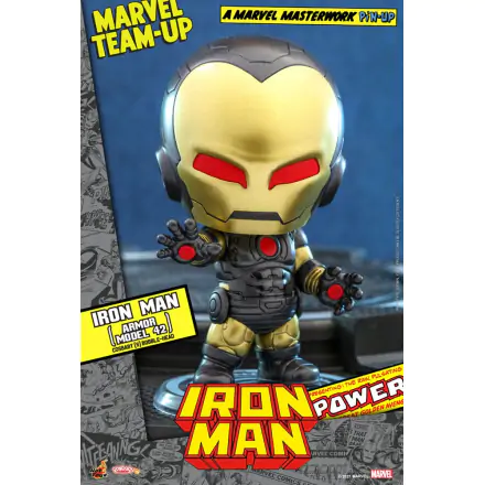 Marvel Comics Cosbaby (S) Mini Figurka Iron Man (Armor Model 42) 10 cm termékfotója