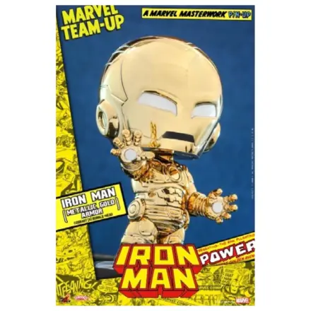 Figurka Marvel Cosbaby Wave 2 Iron Man Metallic Gold Armor zdjęcie produktu