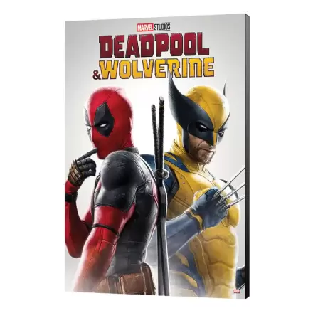 Marvel Drewniana Grafika na ścianę Deadpool & Wolverine 02 Best friends 35 x 50 cm termékfotója