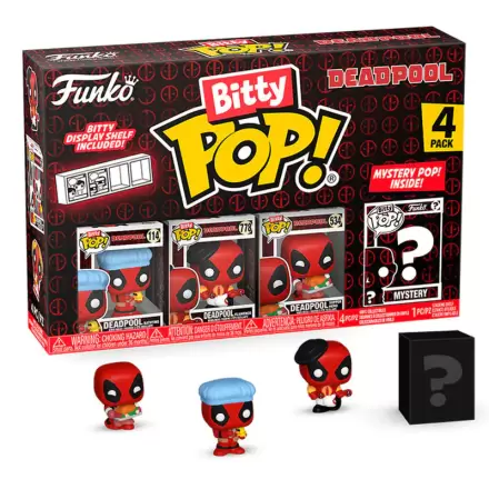 Deadpool Bitty Funko POP! Figurka winylowa 4-Pack Bathtime 2,5 cm termékfotója