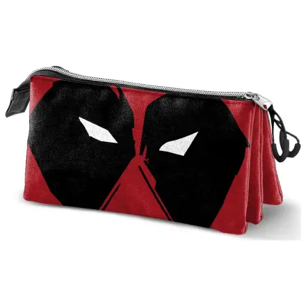 Marvel Deadpool Mask potrójny piórnik zdjęcie produktu