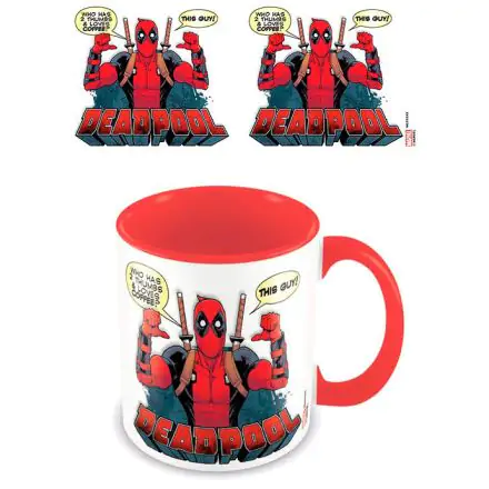 Deadpool Kubek z Kolorowym Wnętrzem 2 Thumbs zdjęcie produktu