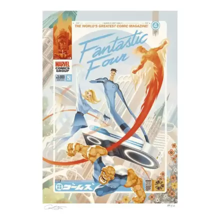 Marvel Fantastic Four #48 Wydruk Artystyczny Pierwsza Rodzina Marvela: The Fantastic Four! 61 x 41 cm - bez ramy zdjęcie produktu