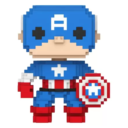 Marvel Funko POP! 8-Bit Figurka winylowa Kapitan Ameryka 9 cm termékfotója