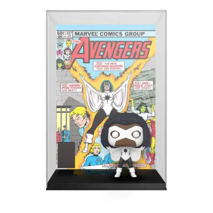 Marvel POP! Art Cover Figurka winylowa Captain Marvel 9 cm termékfotója