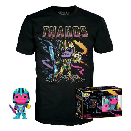 Marvel Funko POP figurka i koszulka w pudełku Thanos (BKLT) termékfotója