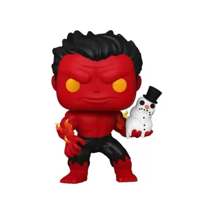 Marvel Funko POP! Figurka winylowa Holiday Red Hulk 9 cm termékfotója