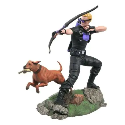 Marvel Comic Gallery PVC Statue Hawkeye z Pizza Dogiem 23 cm termékfotója