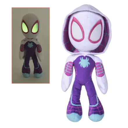 Marvel Pluszowa Figurka Świecące w Ciemności Oczy Ghost Spider 25 cm termékfotója