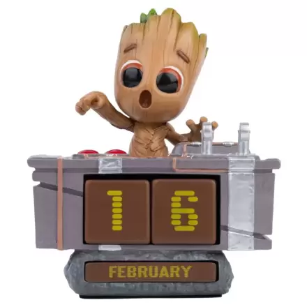 Marvel Guardians of the Galaxy Groot Death Button Kalendar Wieczny 3D termékfotója