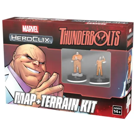 Marvel HeroClix: Thunderbolts Zestaw Map i Terenu Wersja Angielska zdjęcie produktu