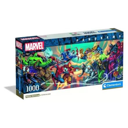 Marvel Heroes vs Villains panorama puzzle 1000 elementów termékfotója