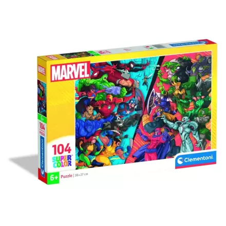 Puzzle Marvel Heroes vs Villains 104 elementy termékfotója