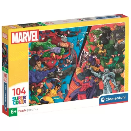 Puzzle Marvel Heroes vs Villains 104 elementy zdjęcie produktu