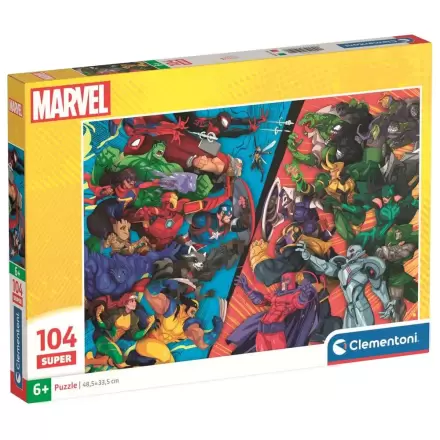 Marvel Heroes vs Villains super puzzle 104 elementy zdjęcie produktu