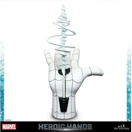 Marvel Heroic Hands Statua naturalnej wielkości #1C Spider-Man Negative Zone 26 cm termékfotója