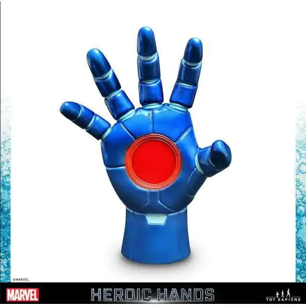 Marvel Heroic Hands Statua naturalnej wielkości #2B Iron Man Stealth Armor 23 cm termékfotója