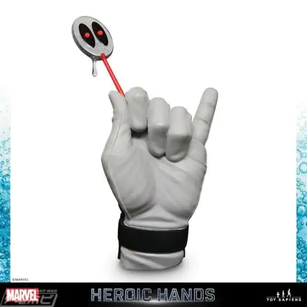 Marvel Heroic Hands Statua naturalnej wielkości #3B Deadpool X-Force Costume 25 cm termékfotója